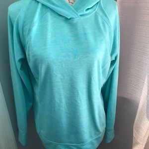 Lightweight teal hoodie